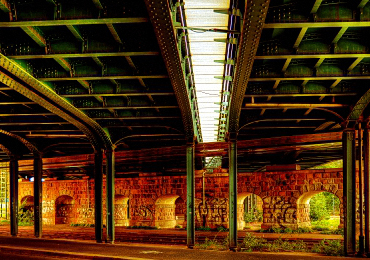 Bahnbogen Augustusburger Strasse vor Umbau (2015)